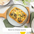 Seasons Medley 3.0 Meal - Bacon, Spinach And Cheese Quiche