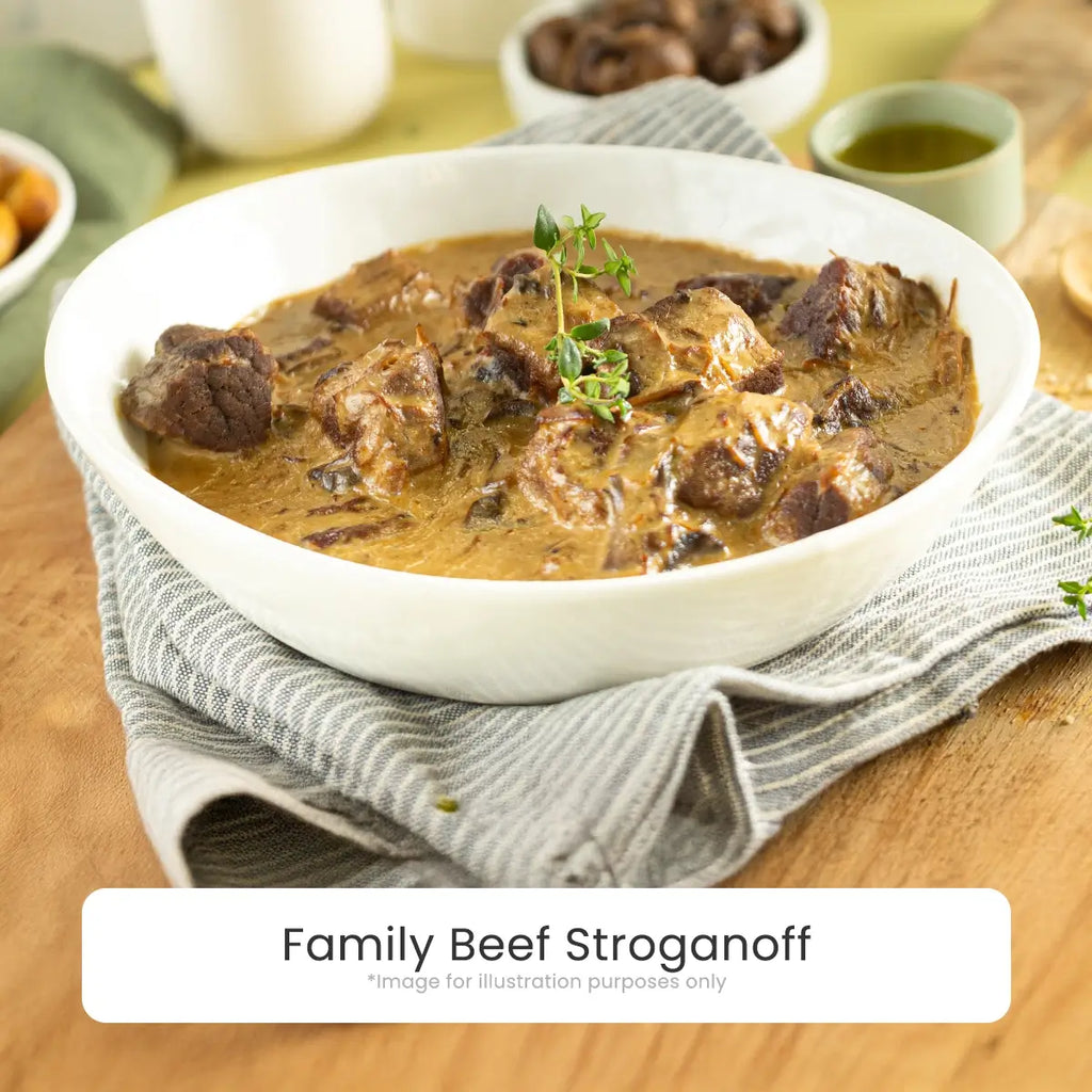 Family Meal - Beef Stroganoff
