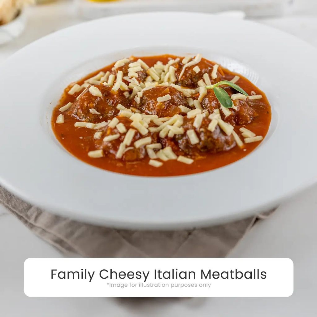 Family Meal - Cheesy Italian Meatballs