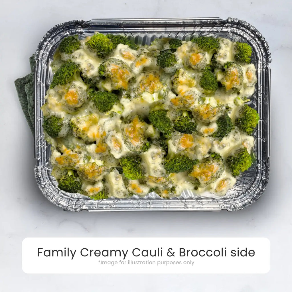 Family Meal - Cauli Broccoli Cheese Side